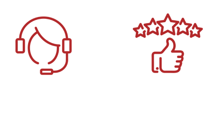 Satisfaction Guarantee and Five Star Icons | Summit Roofing