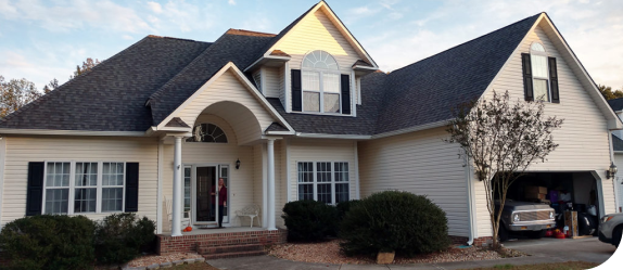 Clayton house with Moire Black Roof | Summit Roofing
