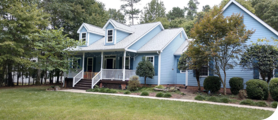 Chapel Hill House Grey Roof | Summit Roofing