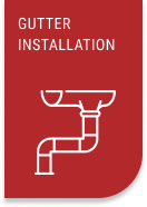 Gutter installation icon | Summit Roofing