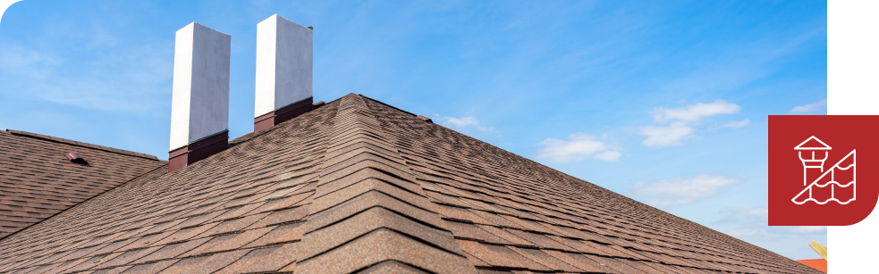 Asphalt tile roof closeup | Summit Roofing