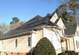 Clayton house with Moire Black Roof | Summit Roofing